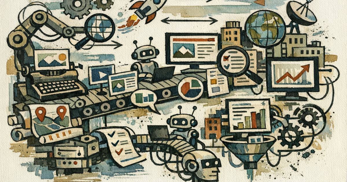 Automatização produção de conteúdo: Guia completo SEO e GEO