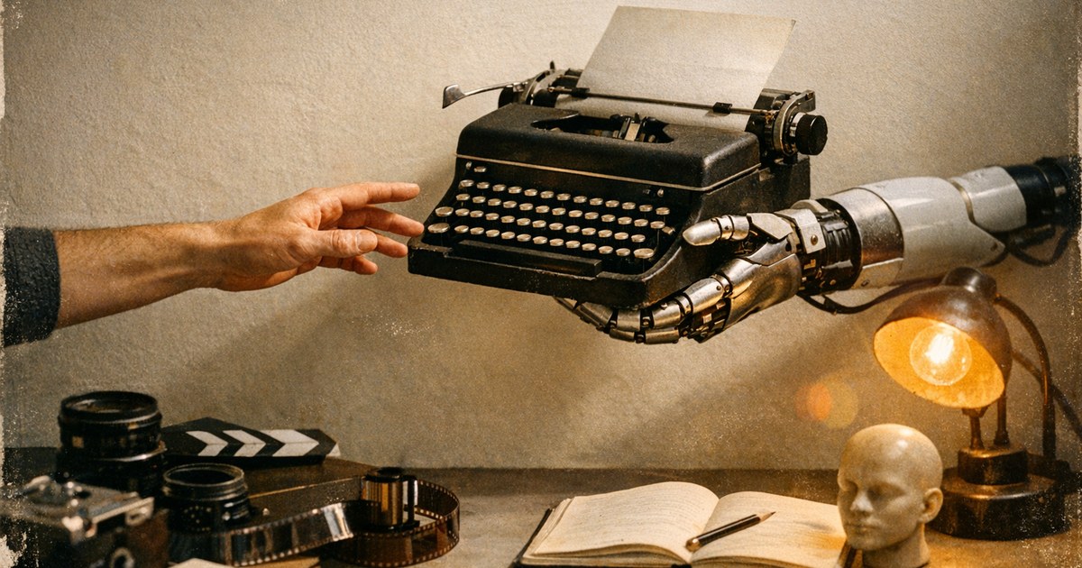 Futuro Produção Conteúdo IA: Humanos e IA Integrados