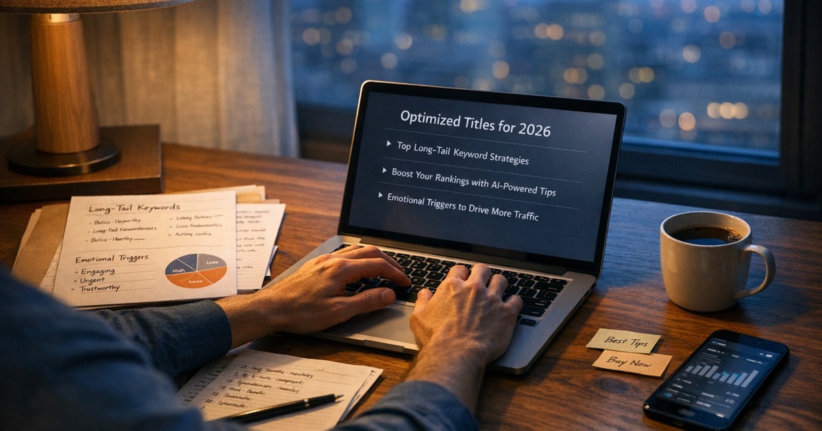 Títulos Otimizados para SEO 2026: Guia Completo para Profissionais
